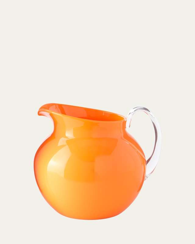 Palla Fluorescent Acrylic Pitcher, Orange
